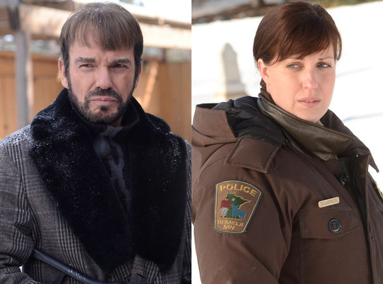 Allison Tolman, Billy Bob Thornton, Fargo Allison Tolman, Billy Bob Thornton, Fargo